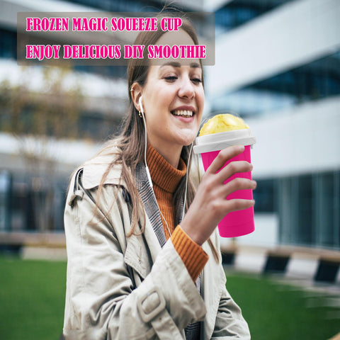 Honbuty Slushie Maker Cup Pink, packaging-ready gift idea for friends and family.
