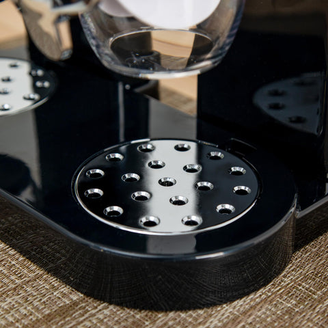 Honey-Can-Do Zevro compact countertop design saves space on a kitchen counter