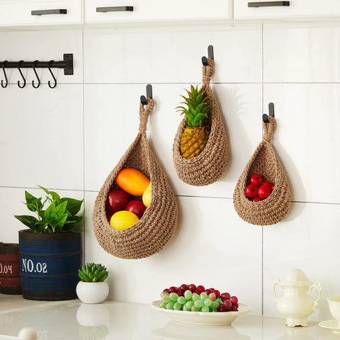 Honeydak three-size set fits small, medium, large items.