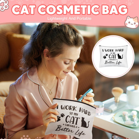 Honeydak cat mom keychain as a cute key accessory and keepsake.