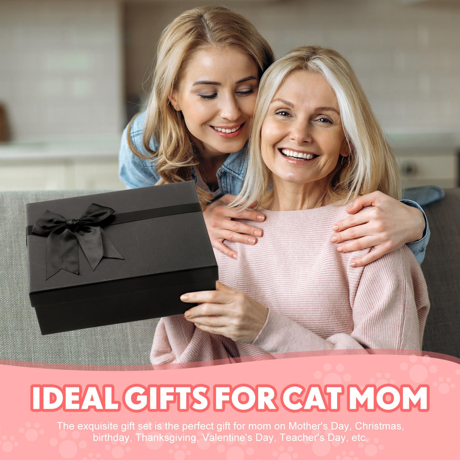 Honeydak gift box packaging highlight for thoughtful cat lover present.