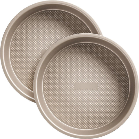 HONGBAKE nine-inch cake pans with diamond texture for even baking