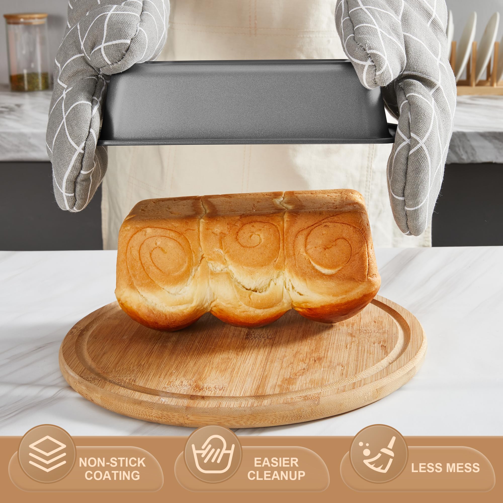 HONGBAKE cooling rack elevates baked goods for even cooling
