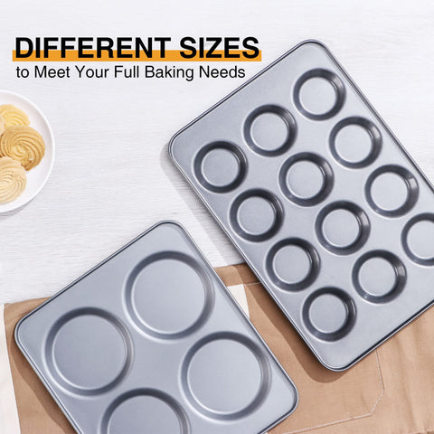HONGBAKE nonstick coating enables easy cleanup after busy bakes.