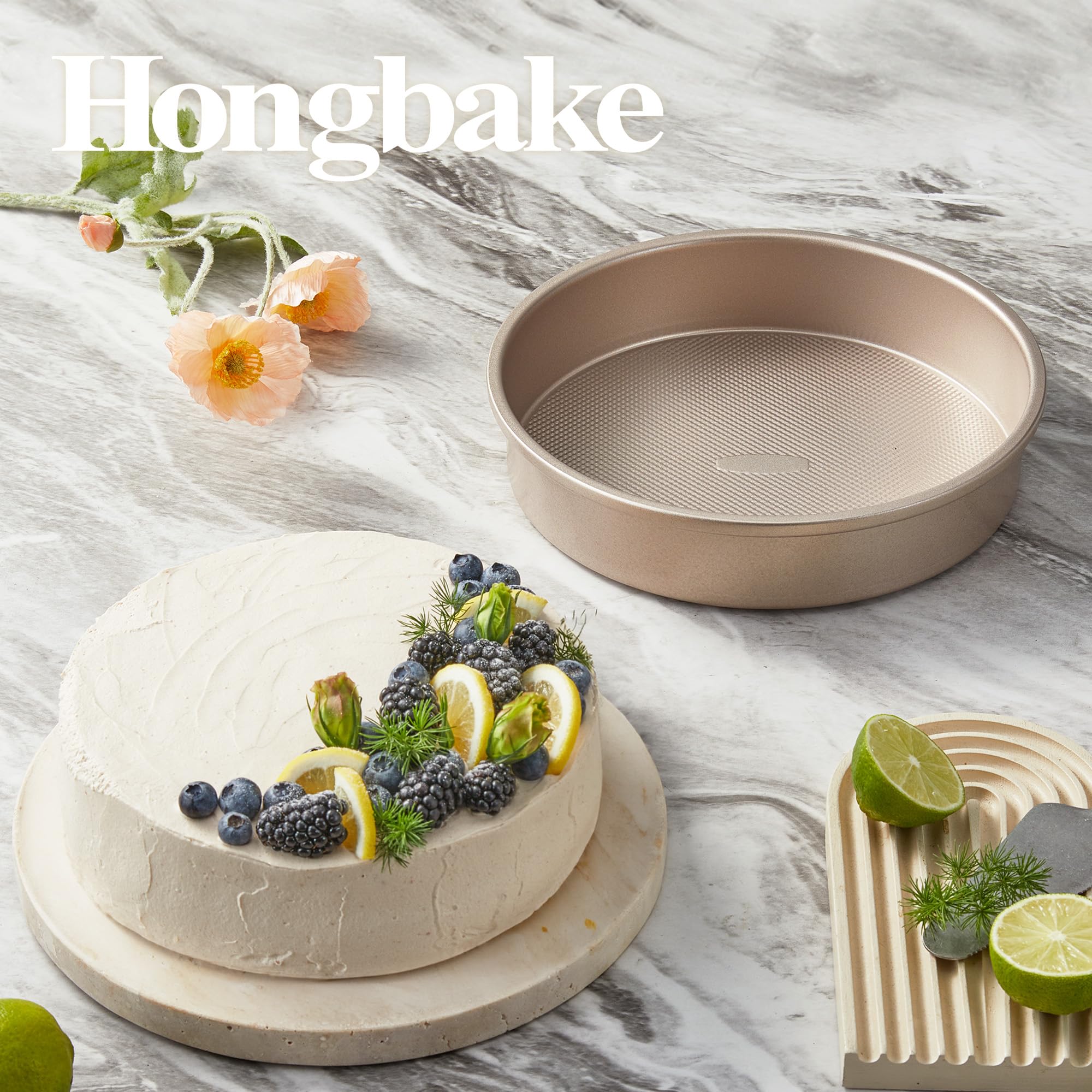 HONGBAKE easy-release surface for quick cleanup