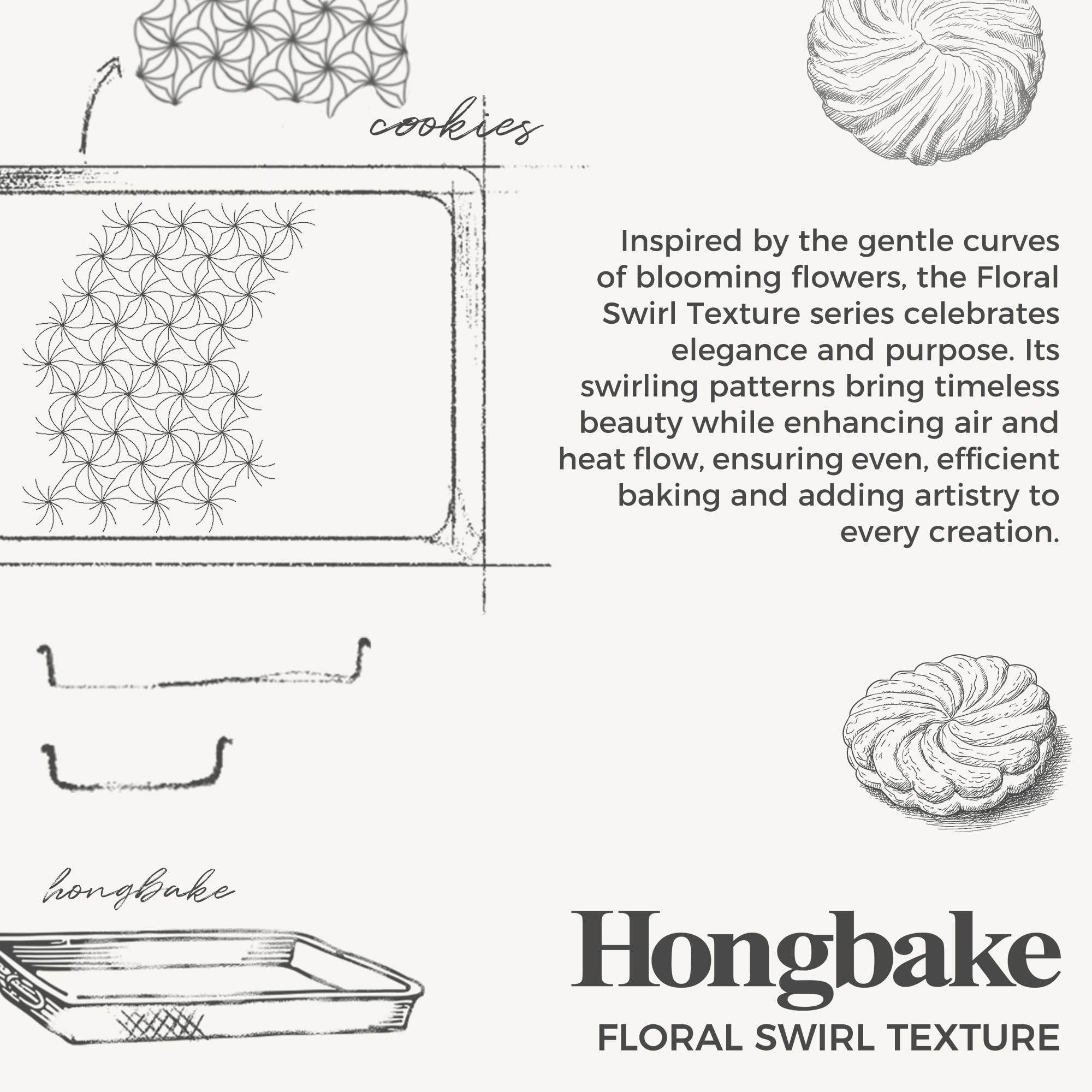 Hongbake half-sheet pan delivers steady heat for cookies and sheet-pan dinners