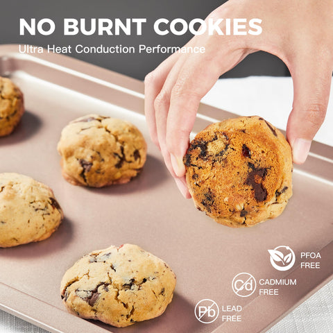 HONGBAKE half-sheet pan with durable carbon steel construction