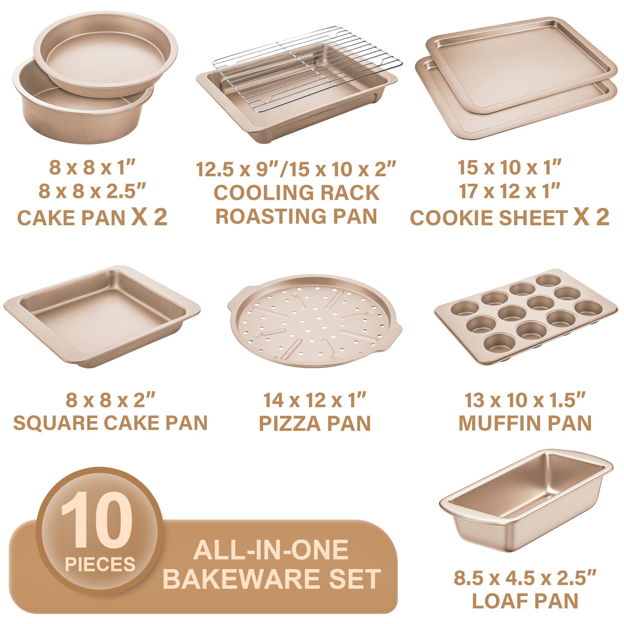 Hongbake half-sheet pan delivers even heat for browning and crisp edges.