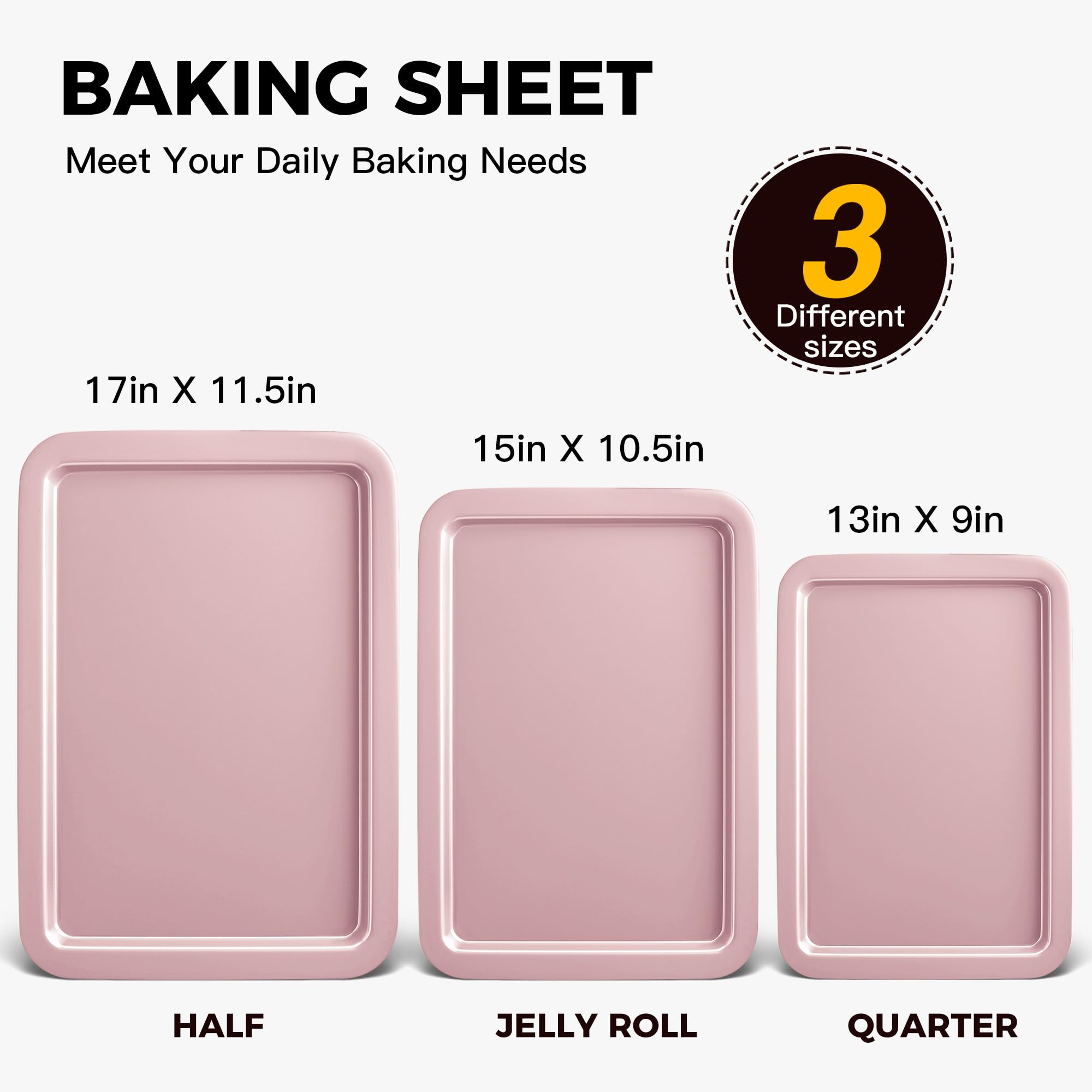 HongBAKE half-sheet pan perfect for family-scale baking and roasting.