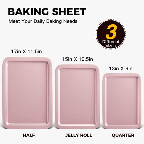 HongBAKE half-sheet pan perfect for family-scale baking and roasting.