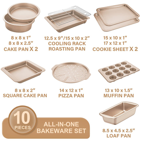 Hongbake half-sheet pan delivers even heat for browning and crisp edges.