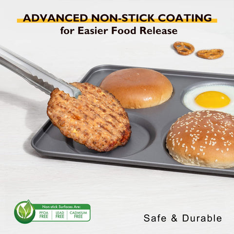 HONGBAKE raised handle design provides a secure grip during use.