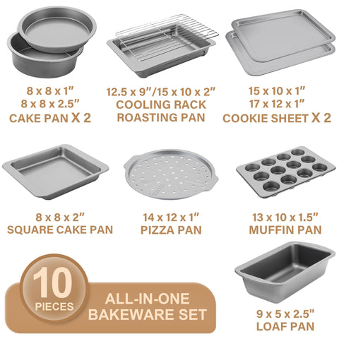 HongBAKE roasting pan 15 by 10 inches for even heating and crisp edges
