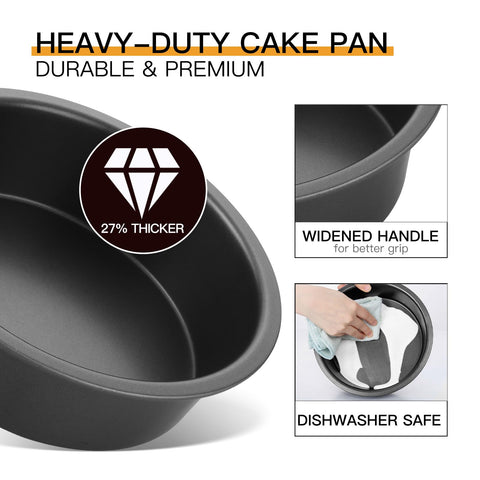 HONGBAKE heavy-gauge carbon steel ensures durability and even heat