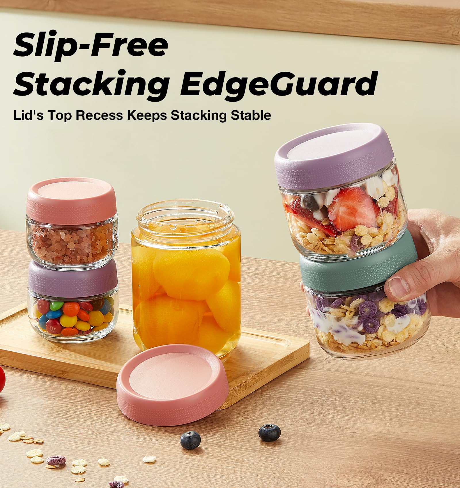 Hongqu US glass is BPA-free and crystal-clear for visibility.