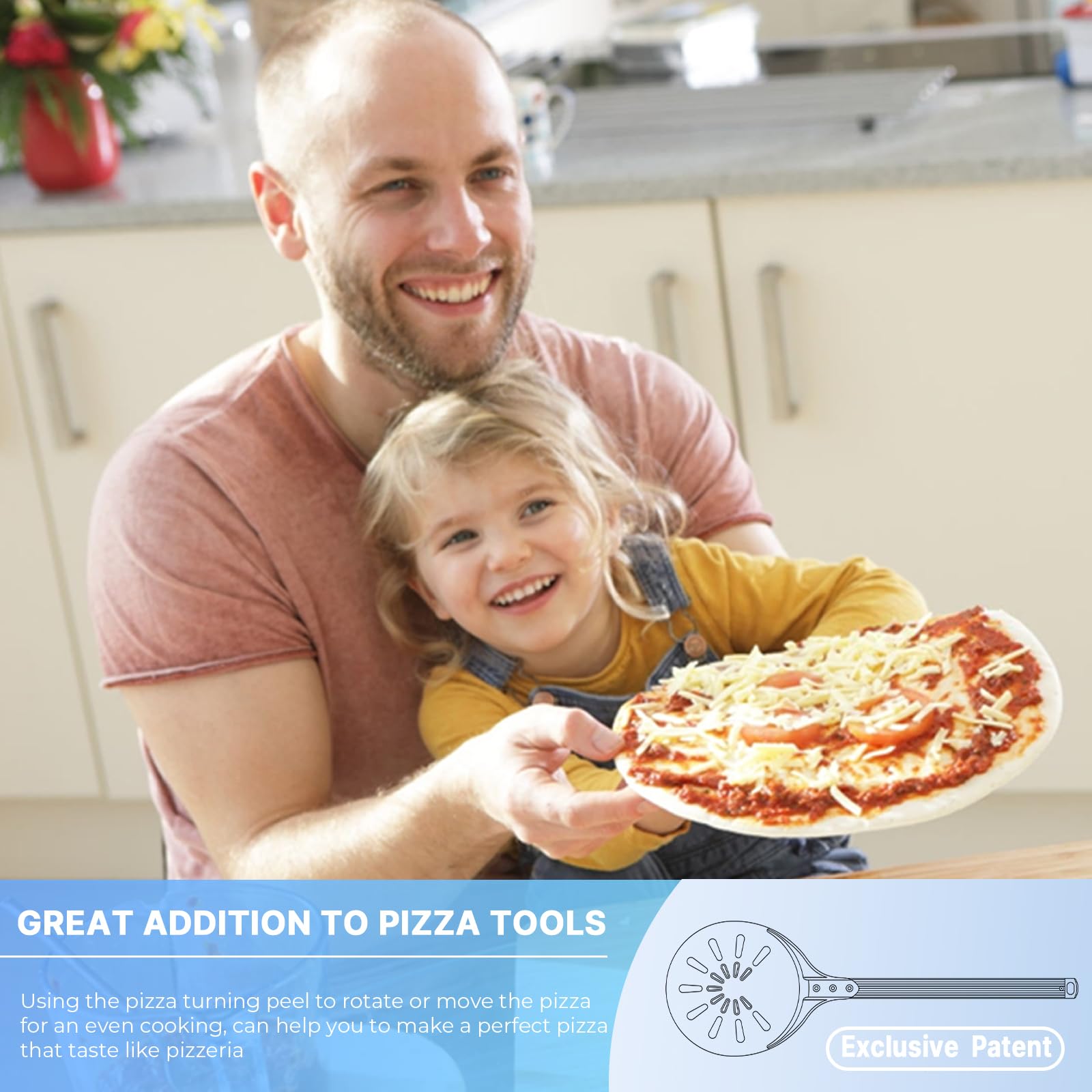Honsdom compact packaging makes a thoughtful gift for bakers and pizza lovers
