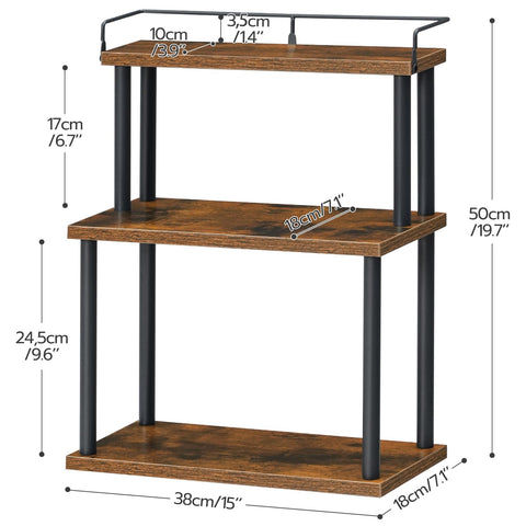 HOOBRO office desk organizer on a work surface for multiuse storage