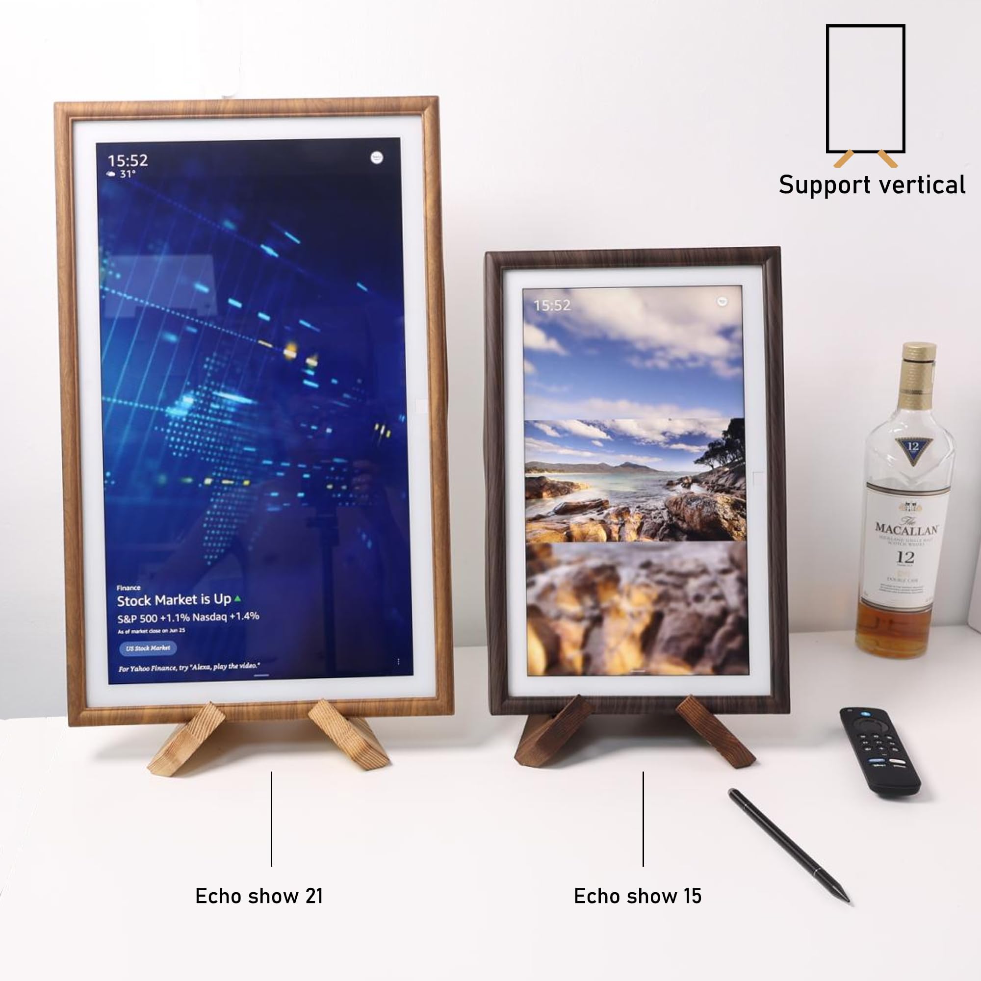 HOOKMEMO versatile stand holds tablets and books securely
