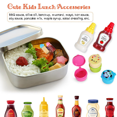 Hoolerry animal-design lunch accessories featuring panda, bear, and friends