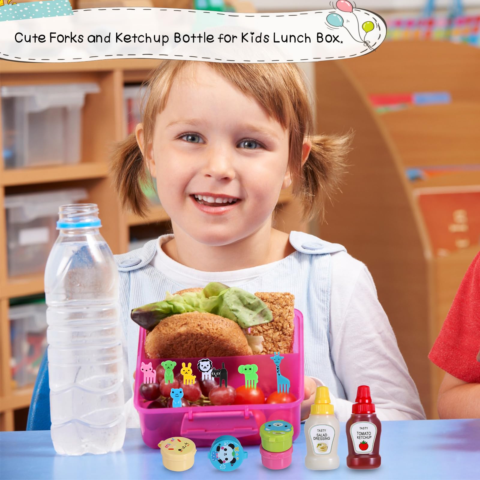Hoolerry lunch sauce soy bottles with droppers for precise portioning