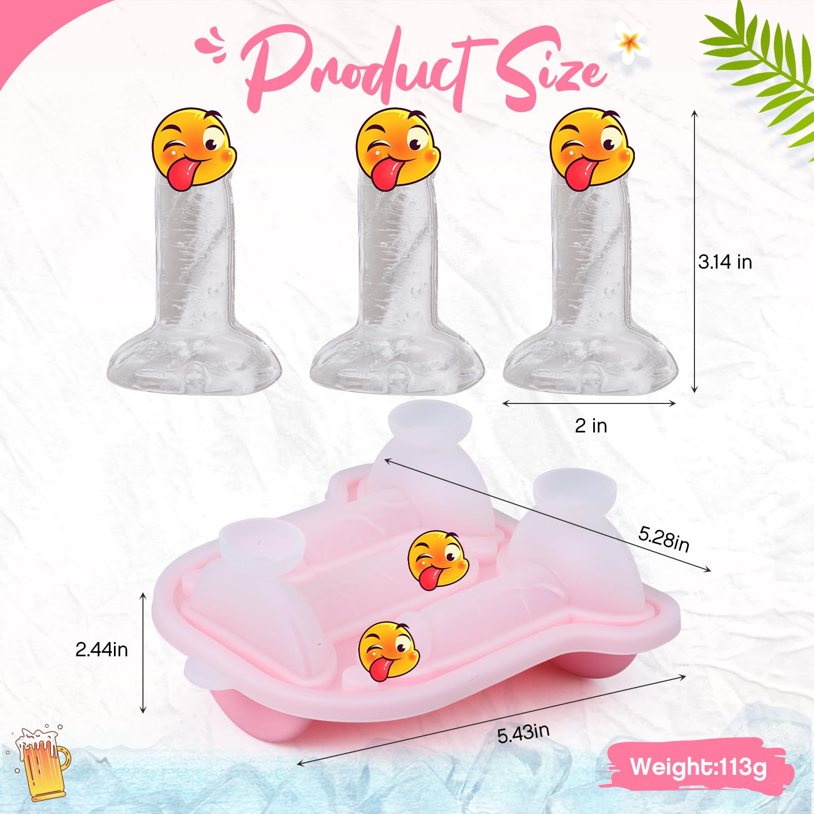 Hoolerry silicone ice tray with lid for easy freezing