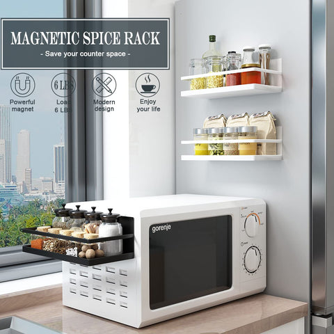 Hoopoton kitchen organizer keeps spices within reach and tidy.