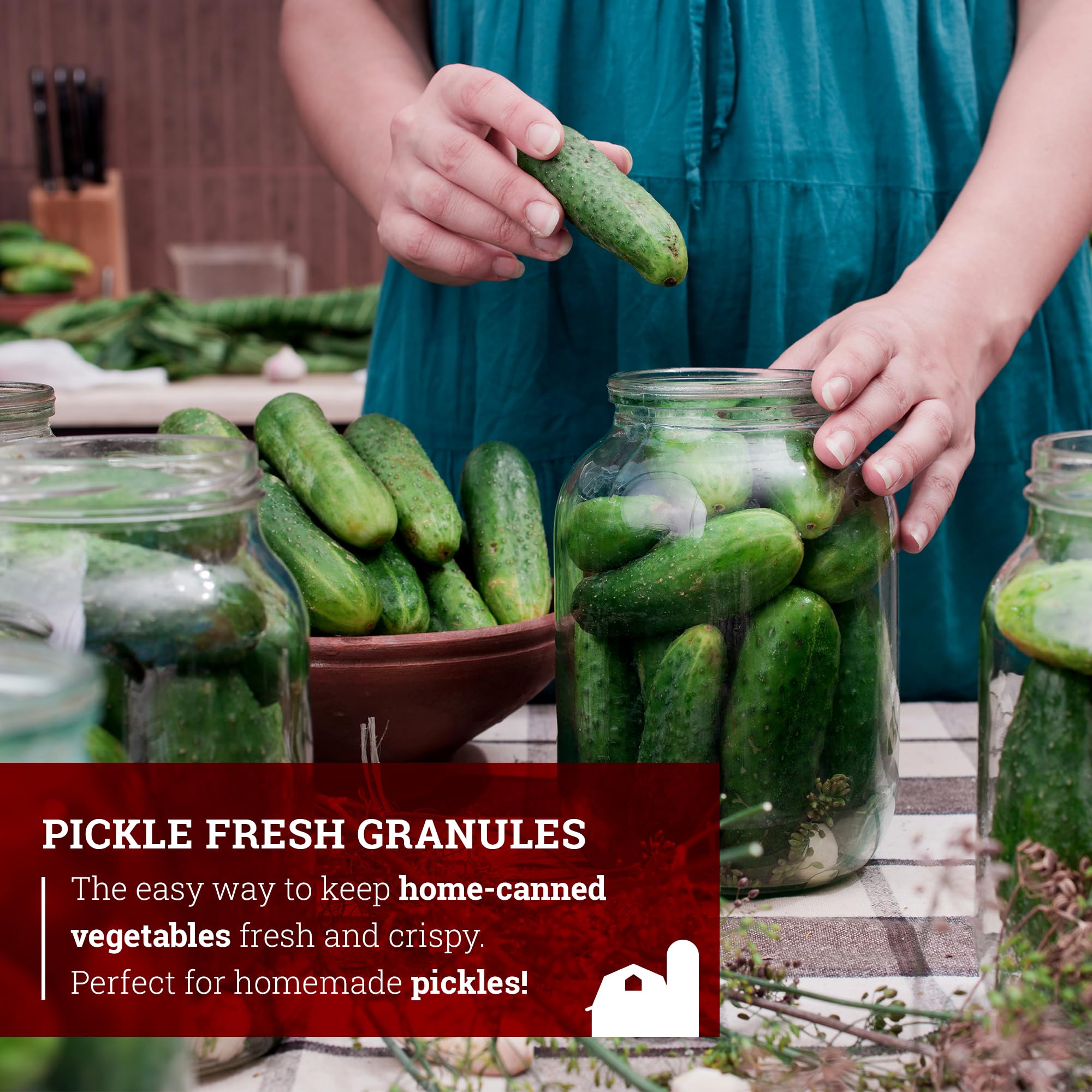 Hoosier Hill Farm Pickle Fresh Granules USA-made quality you can trust.
