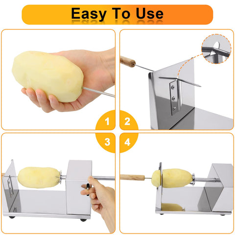 Hoqqf slicer demonstrates durable food-grade steel construction