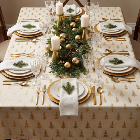 Horaldaily beige tablecloth velvet-style closeup shows soft texture