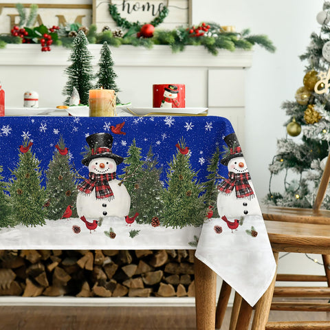 Horaldaily table setting blue holiday decor complements dinner party ambiance