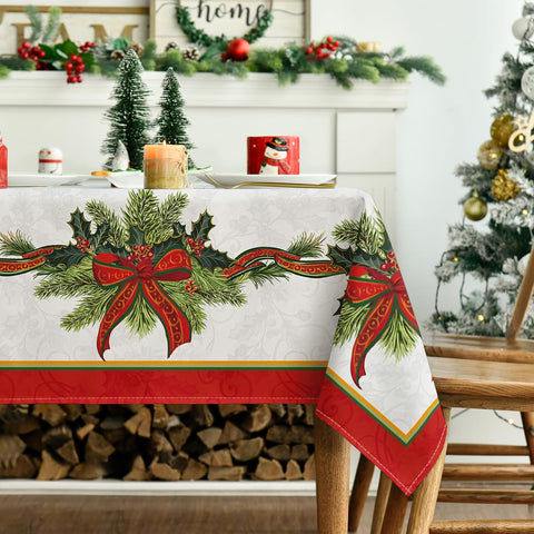 Horaldaily washable tablecloth for easy cleanup after festive meals.