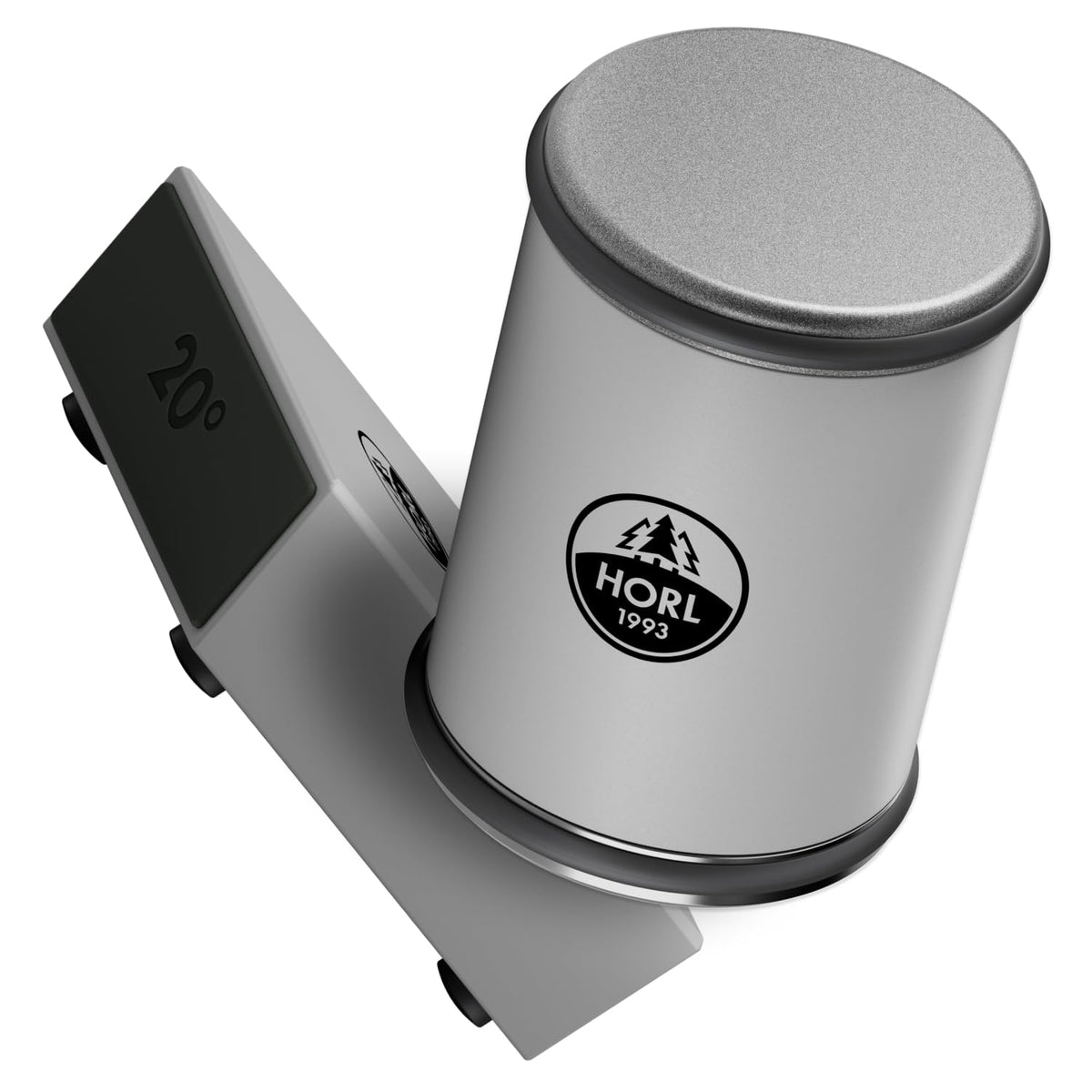 HORL 2 Cruise knife sharpener at 20° angle for precise edge setup.