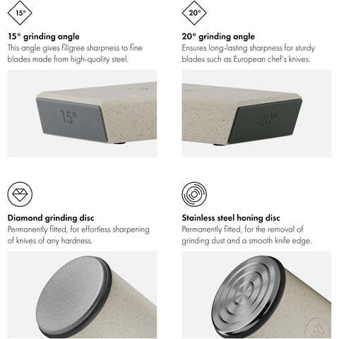 HORL 3 Cruise stainless disc close-up for honing versatility