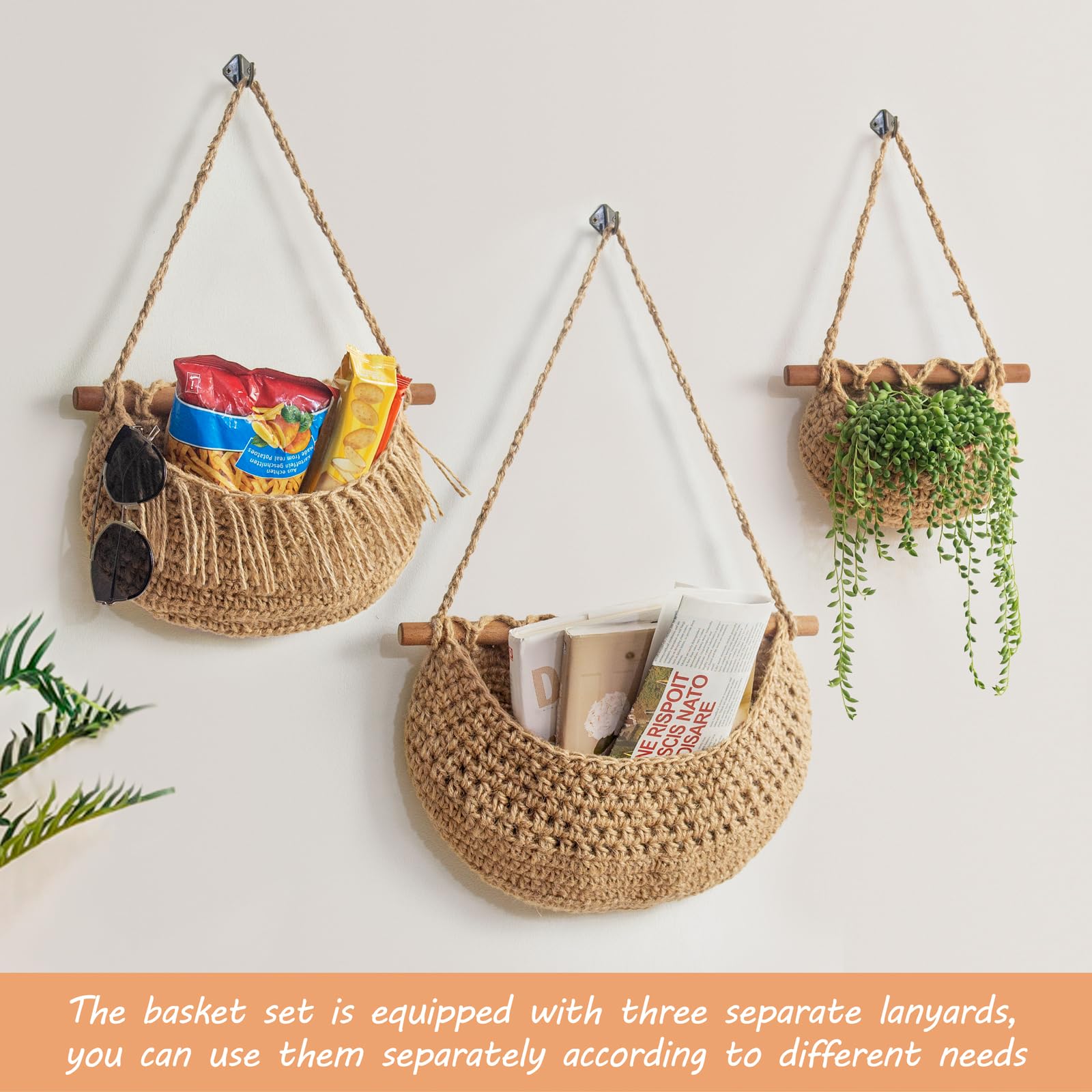 horpait kitchen storage basket keeping fruit and snacks organized.