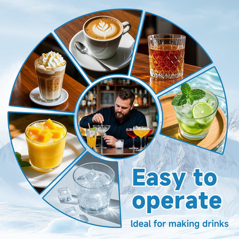 HOSASSPER ice tray with dividers for 18 molds, ideal for batch ice.