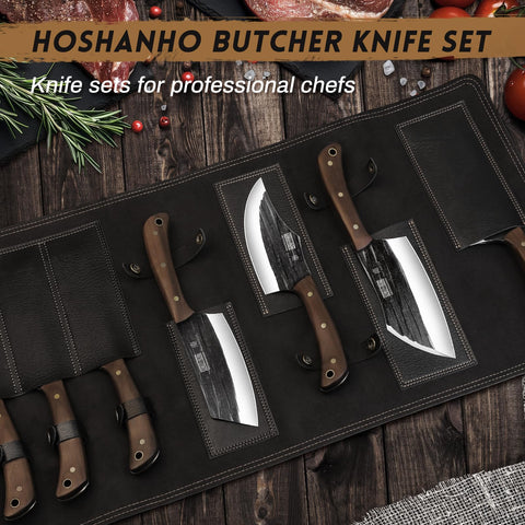 HOSHANHO 5-5in cleaver knife for versatile kitchen prep