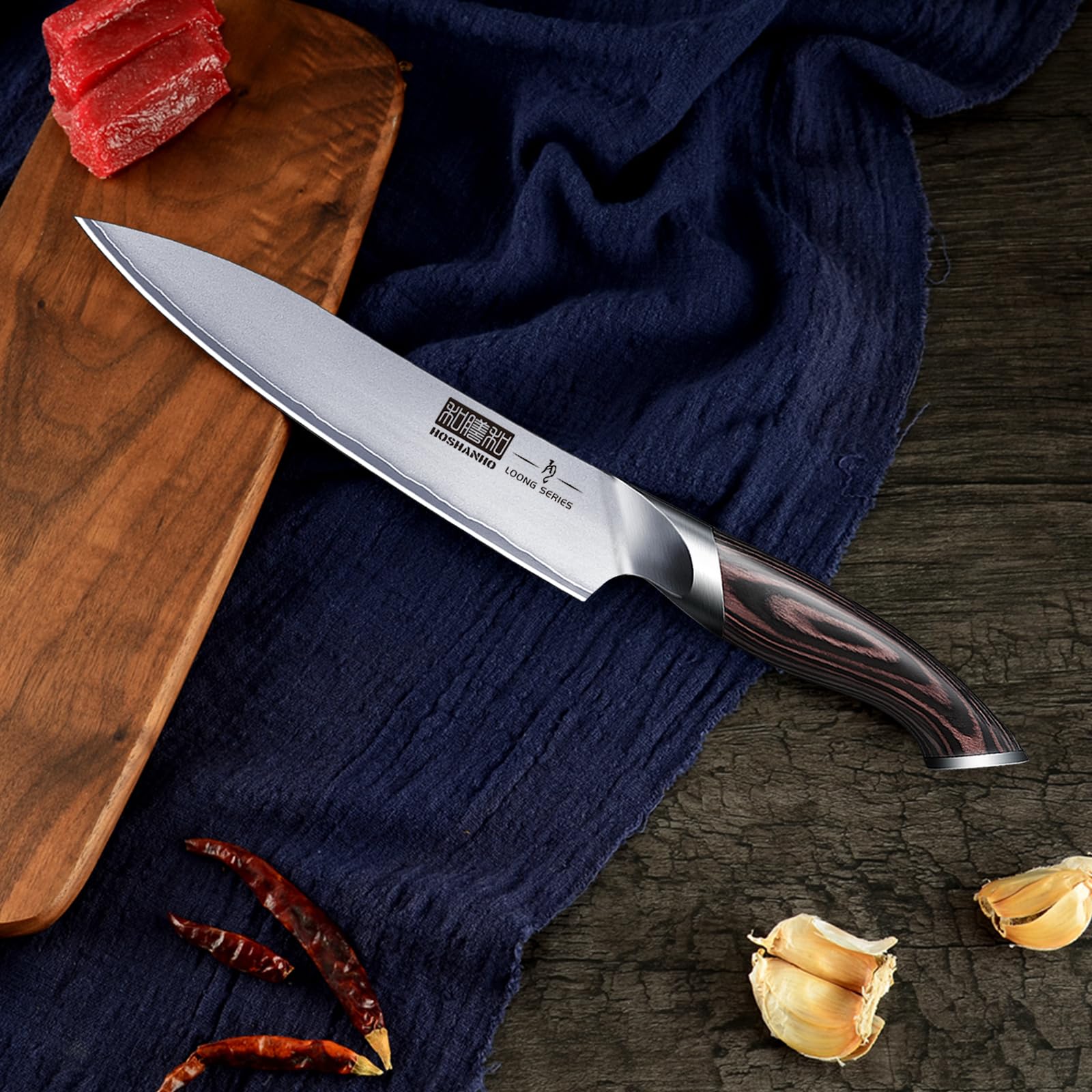 HOSHANHO 6-Inch knife full profile for versatile kitchen use