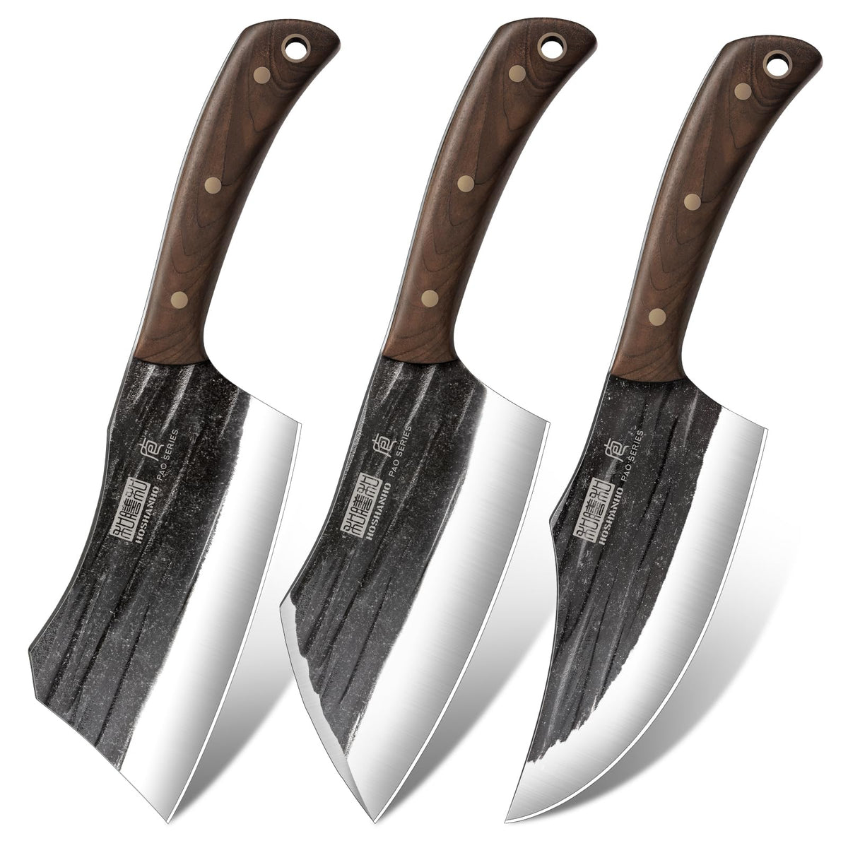HOSHANHO bone-chopper knife ready for heavy cuts and bone splitting