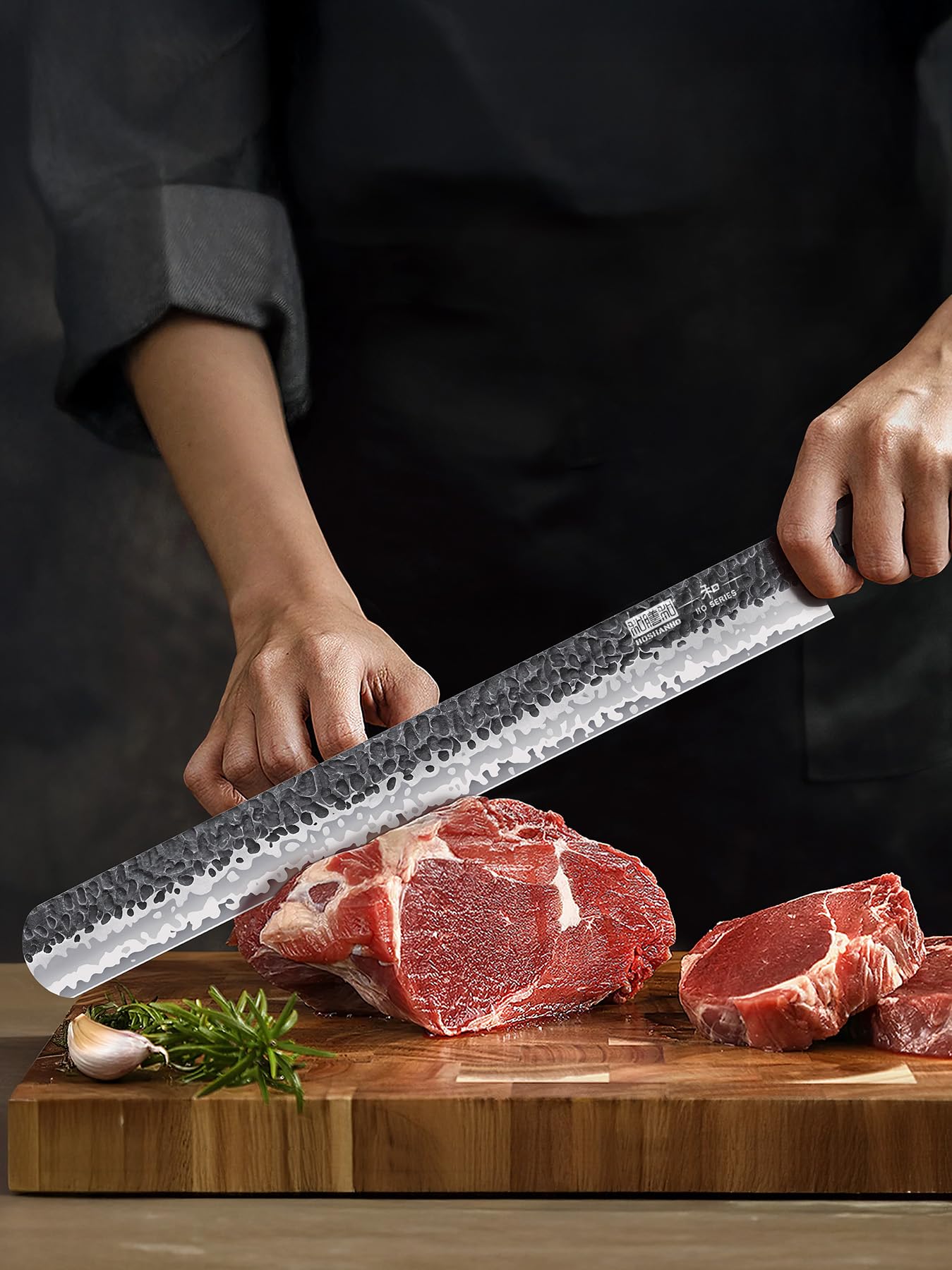 HOSHANHO BBQ carving knife ideal for festive meat carving