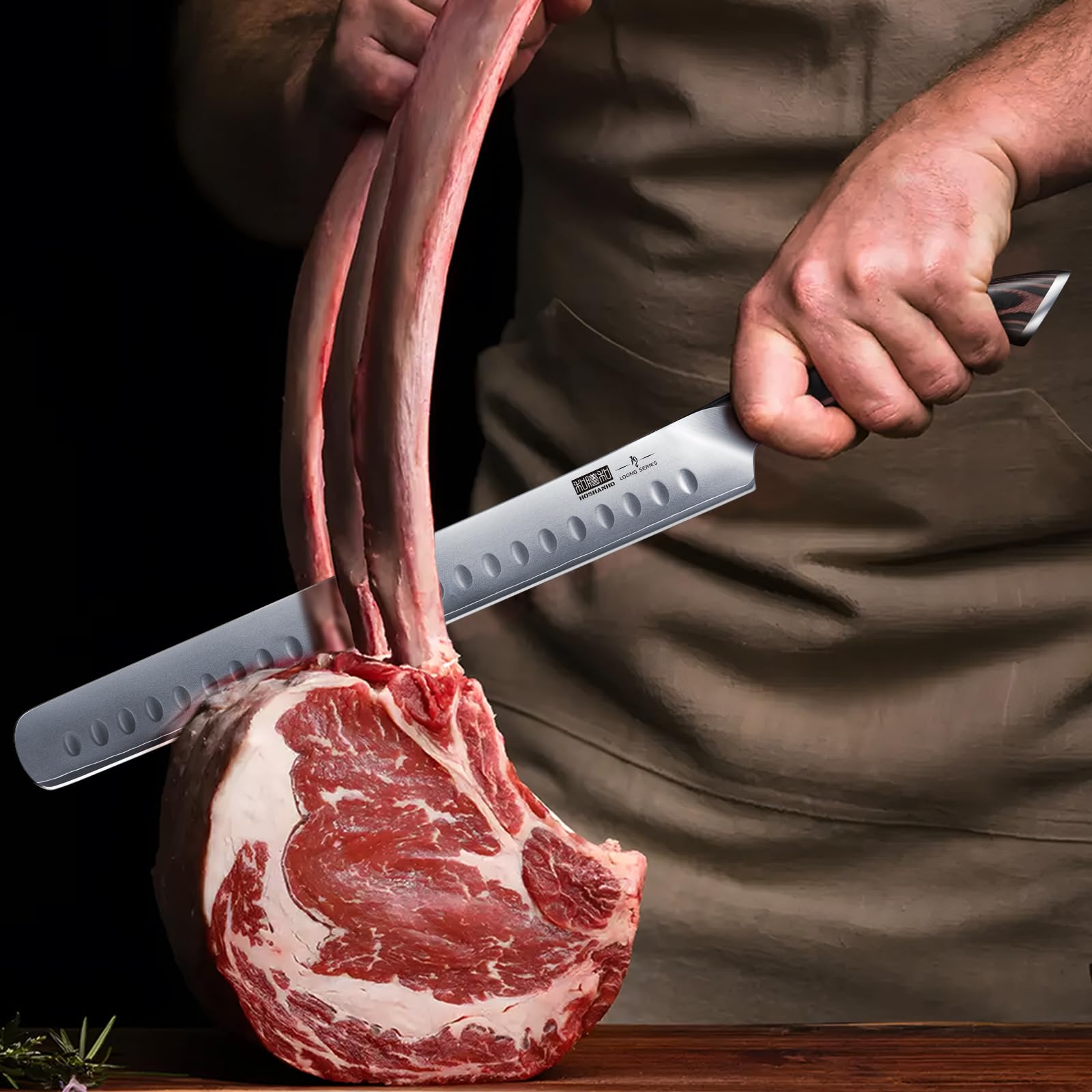 HOSHANHO 12 inch carving knife gift ready elegant design