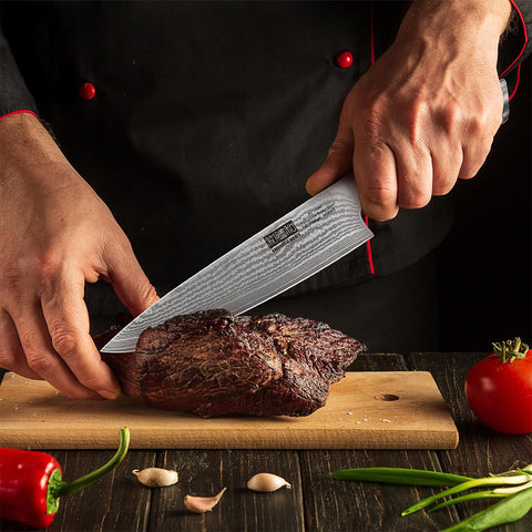 HOSHANHO precision edge for clean cuts through fish and meat.
