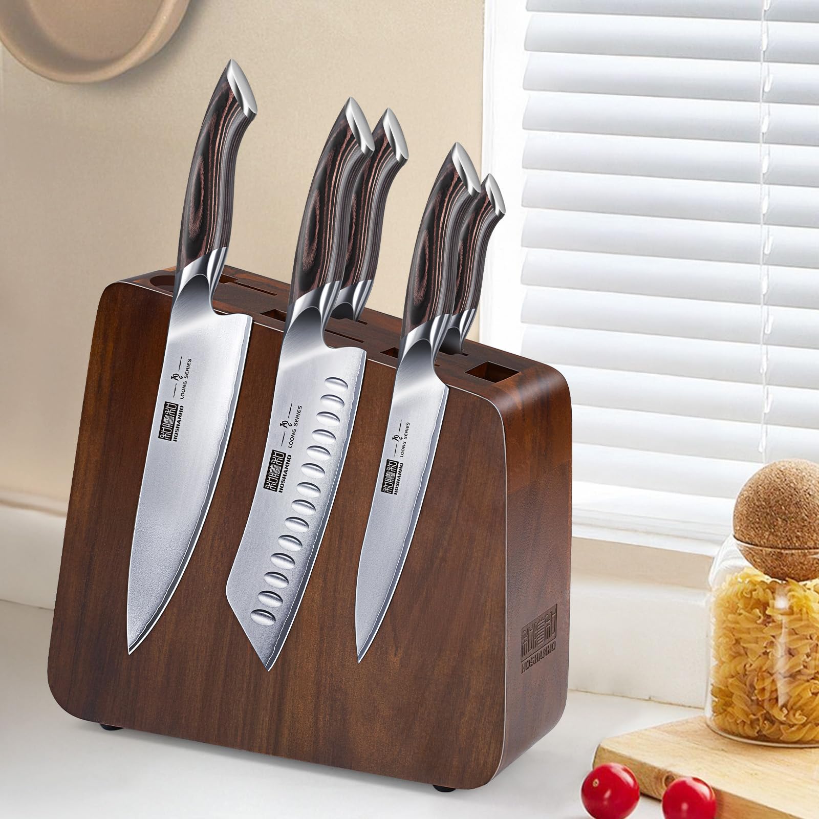 HOSHANHO easy-clean surface treated with mineral oil for maintenance