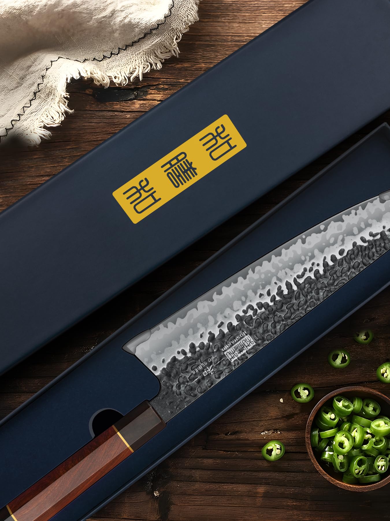 HOSHANHO kiritsuke knife care instructions guide safe maintenance.