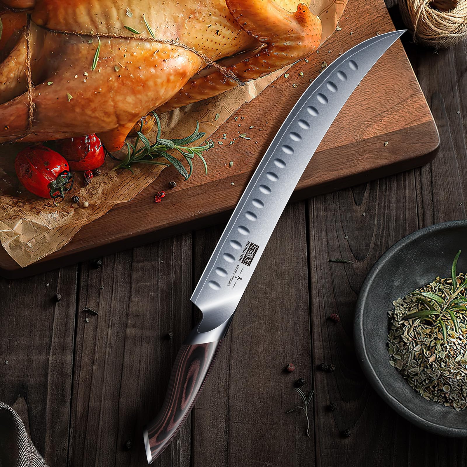 HOSHANHO kitchen use precision-cutting with comfortable grip.