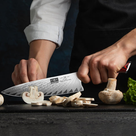 HOSHANHO in-action slicing ingredients with control and precision
