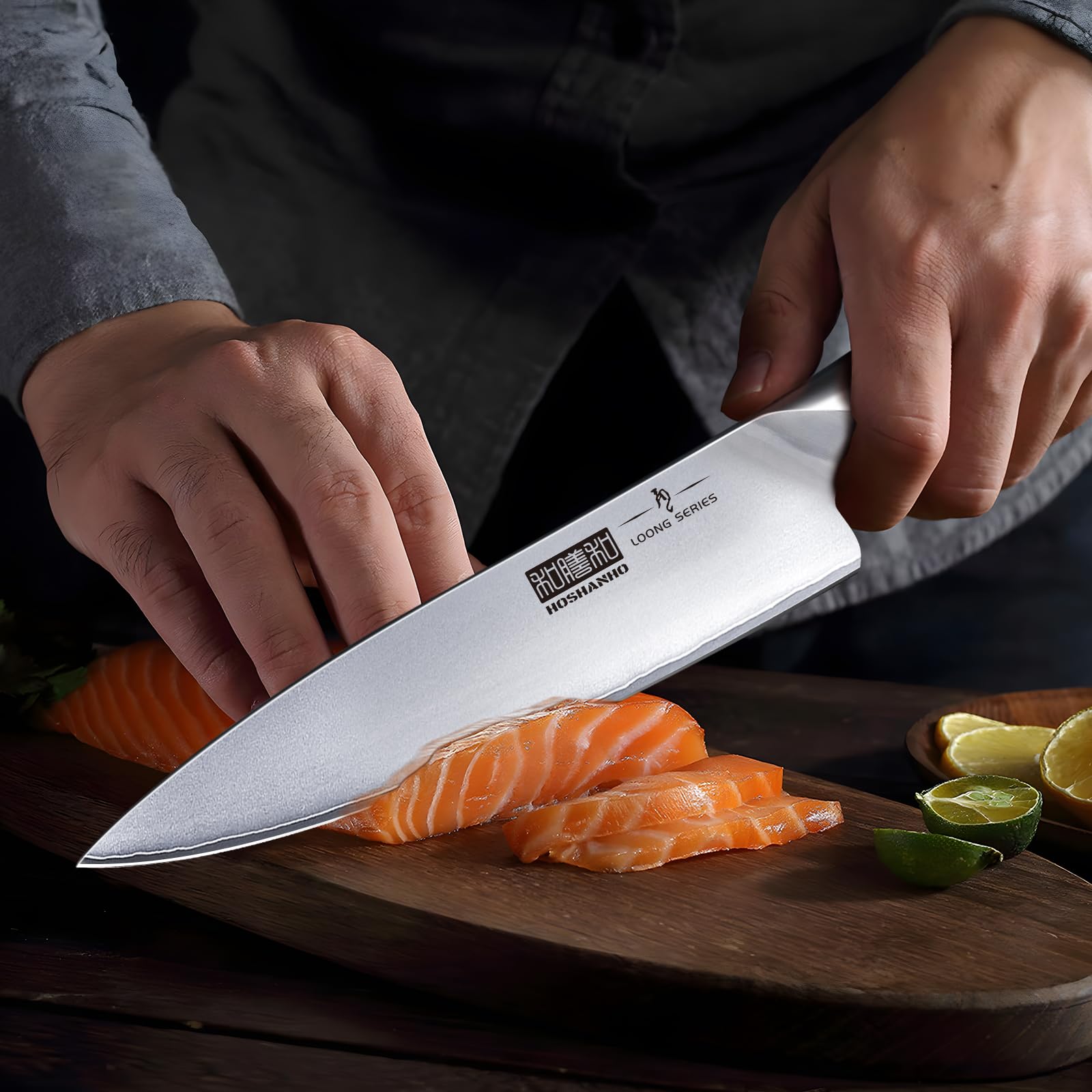 HOSHANHO ventilated block supports knife organization while promoting airflow for fresh storage