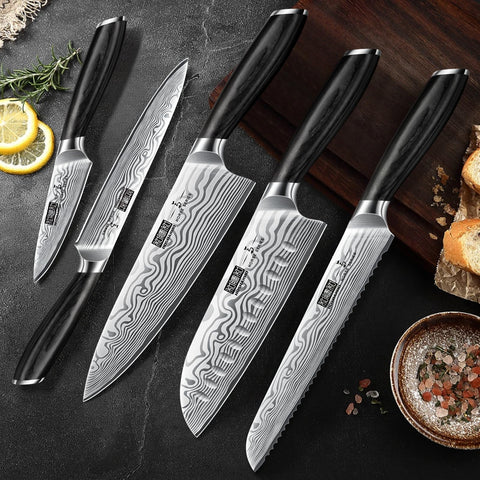 HOSHANHO laser-etched blades add style and durability