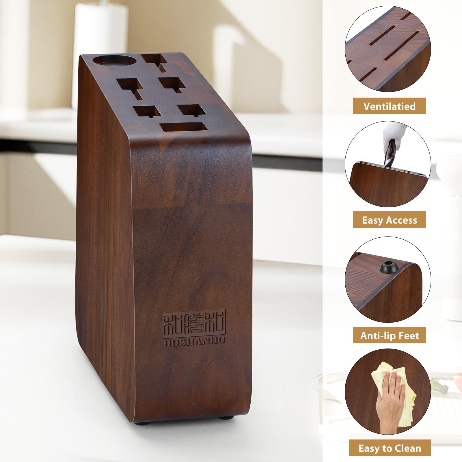HOSHANHO non-slip base keeps counter steady during use
