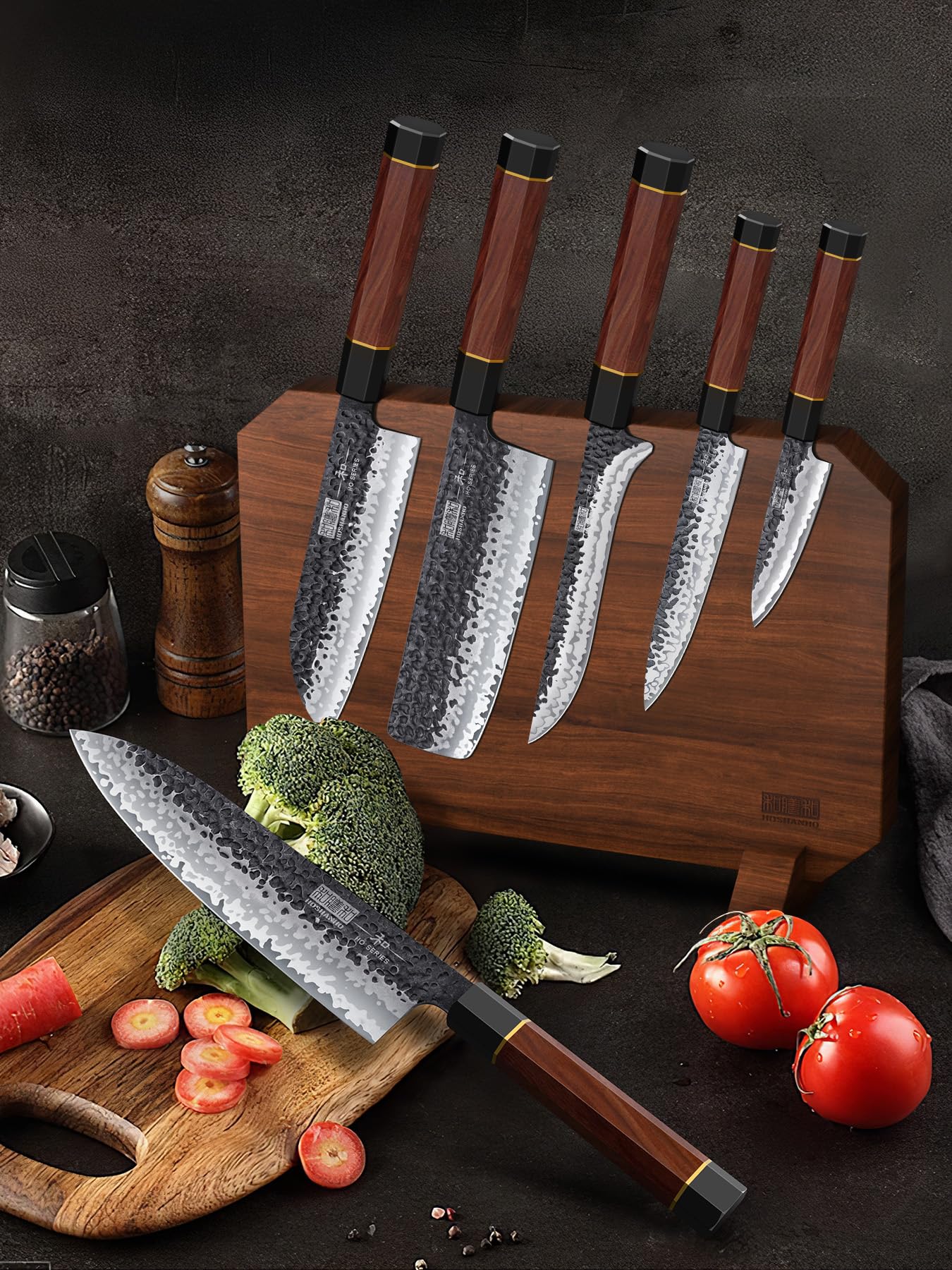 HOSHANHO paring knife perfect for peeling and intricate trimming