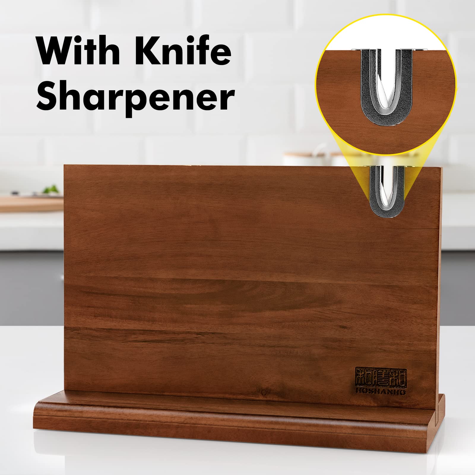 HOSHANHO strong magnets and wide coverage keep blades secure.